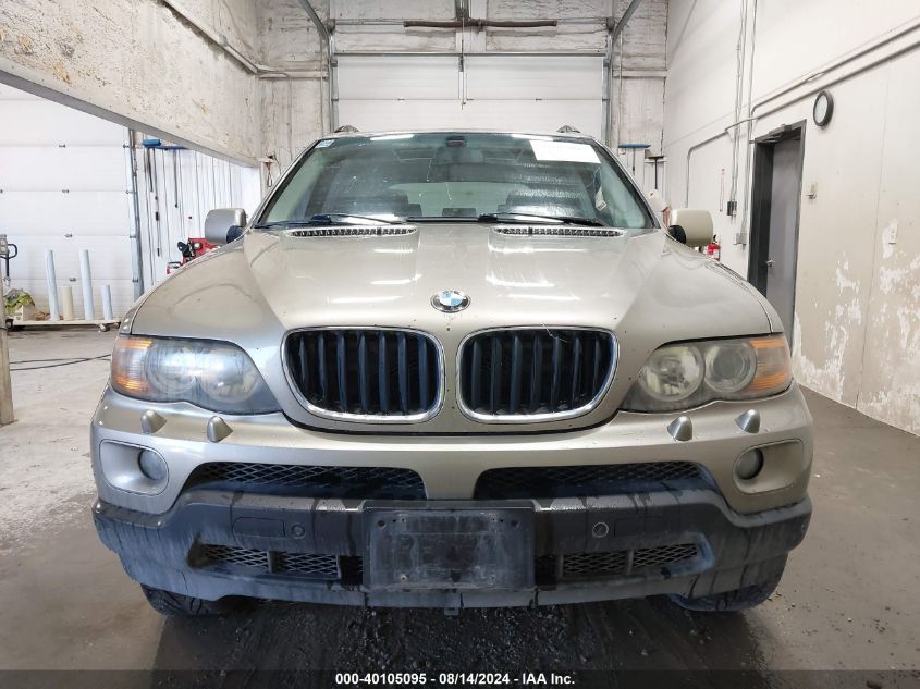 2005 BMW X5 3.0I VIN: 5UXFA13565LY18941 Lot: 40105095