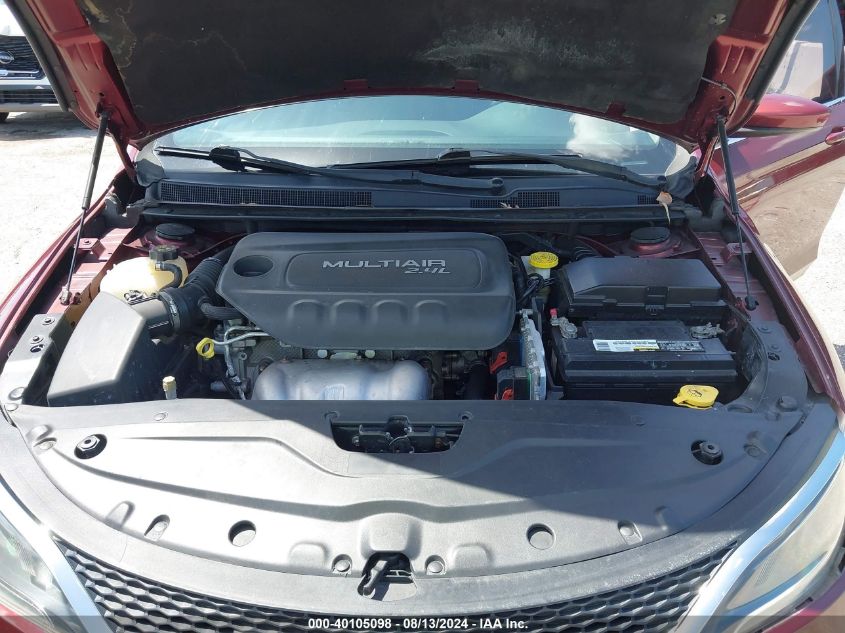 2016 CHRYSLER 200 LIMITED - 1C3CCCAB2GN141398