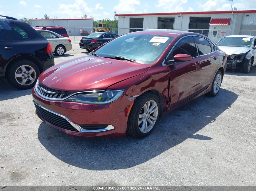 2016 CHRYSLER 200 LIMITED - 1C3CCCAB2GN141398