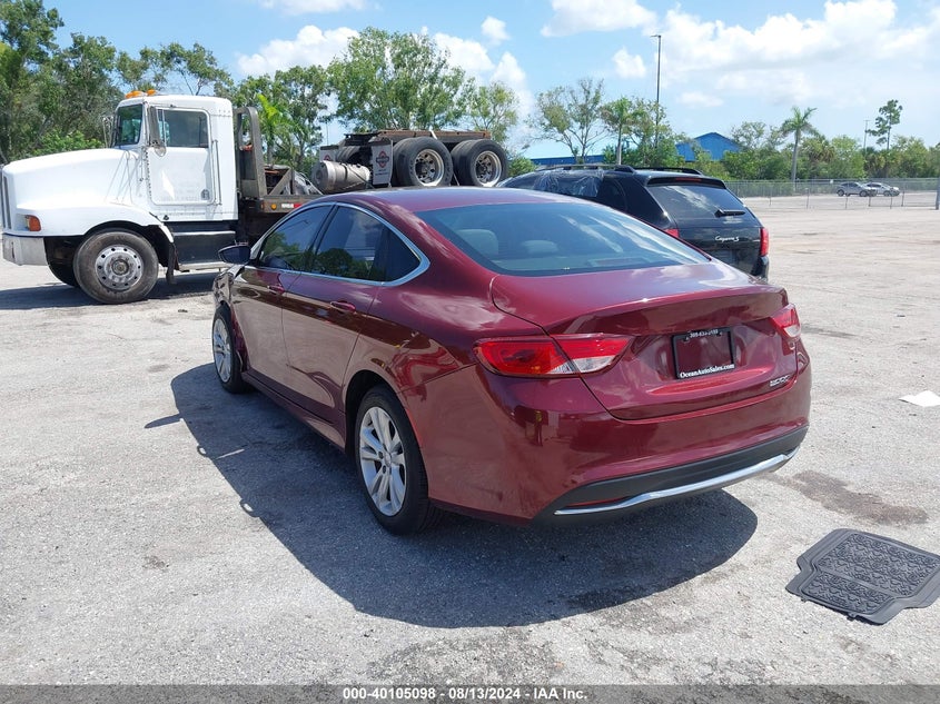 2016 CHRYSLER 200 LIMITED - 1C3CCCAB2GN141398