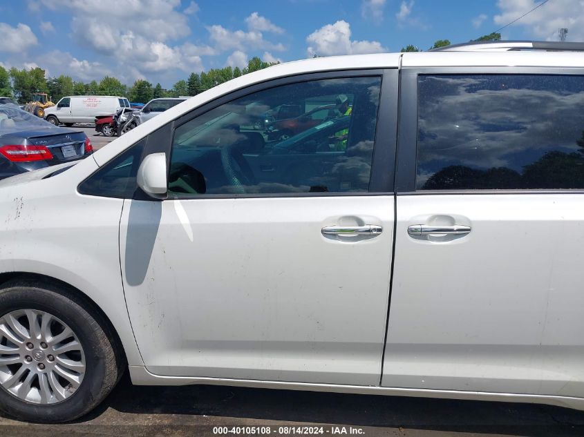 2017 Toyota Sienna Xle Premium 8 Passenger VIN: 5TDYZ3DC7HS885272 Lot: 40105108