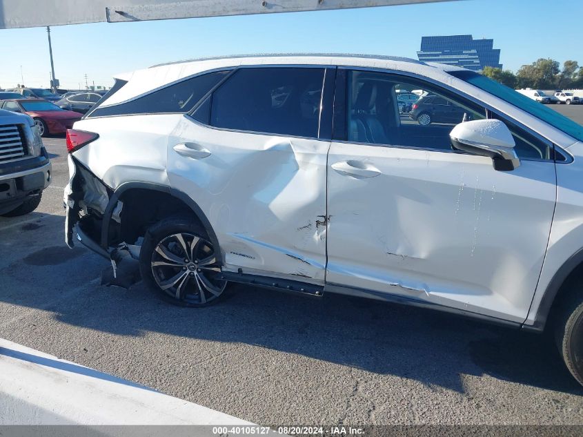 2018 Lexus Rx 450Hl Premium VIN: JTJDGKCA6J2004862 Lot: 40105127