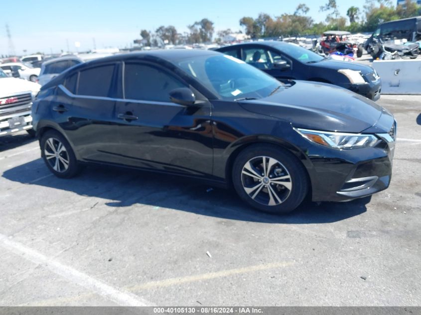 2021 Nissan Sentra Sv Xtronic Cvt VIN: 3N1AB8CV3MY209901 Lot: 40105130