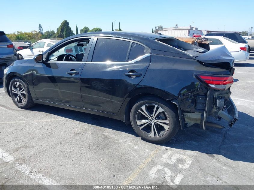 2021 Nissan Sentra Sv Xtronic Cvt VIN: 3N1AB8CV3MY209901 Lot: 40105130