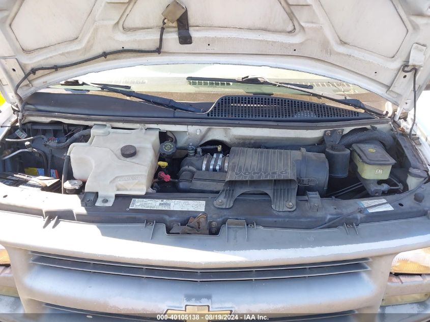 2001 Chevrolet Express VIN: 1GCFG25M811215506 Lot: 40105138