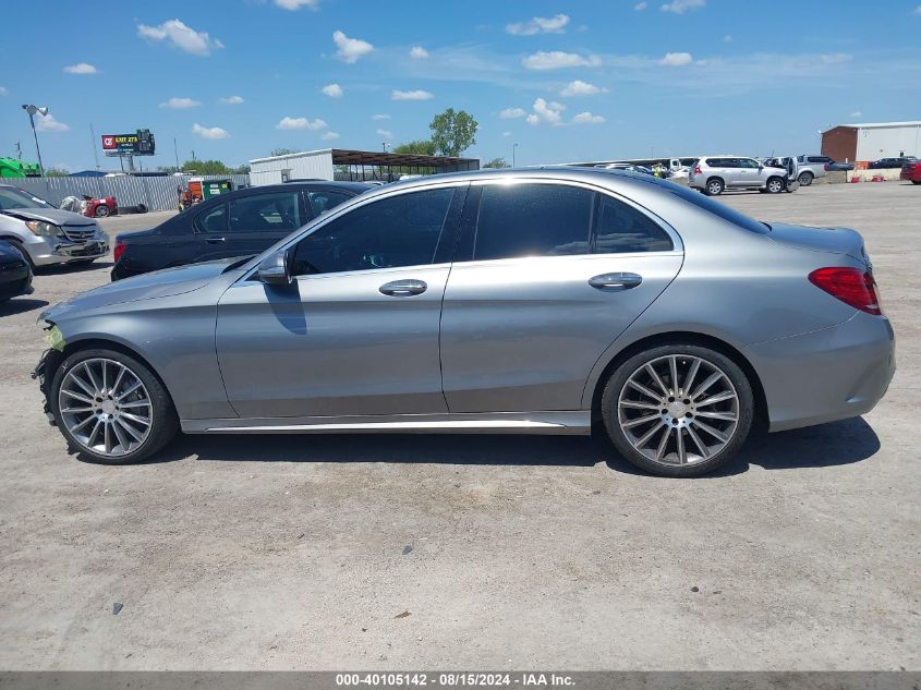 55SWF6GB0FU033866 2015 Mercedes-Benz C 400 4Matic