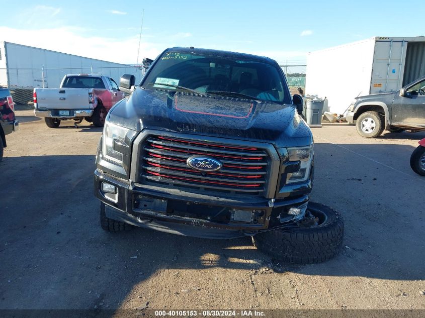 2017 Ford F-150 Lariat VIN: 1FTEW1EF2HFB57688 Lot: 40105153