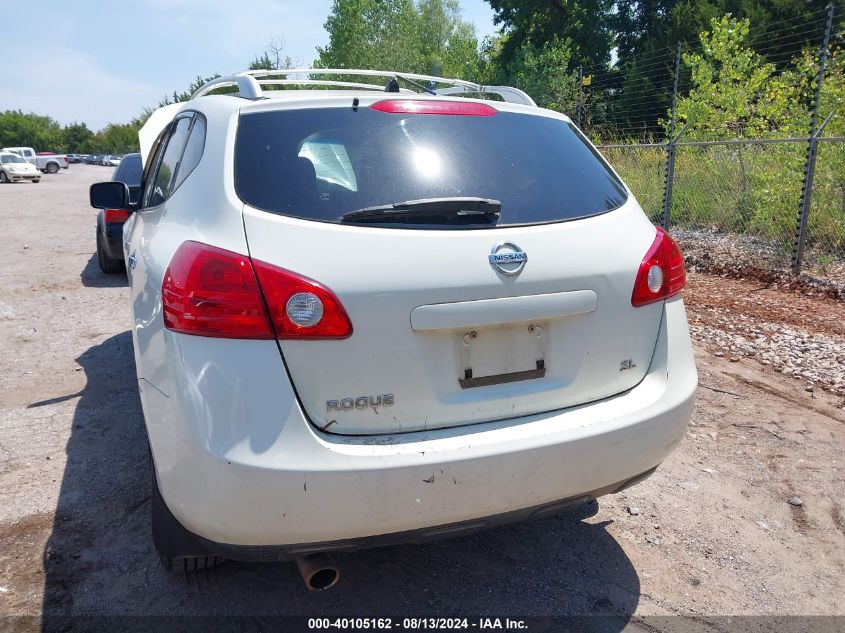 2010 Nissan Rogue Sl VIN: JN8AS5MT5AW024829 Lot: 40105162