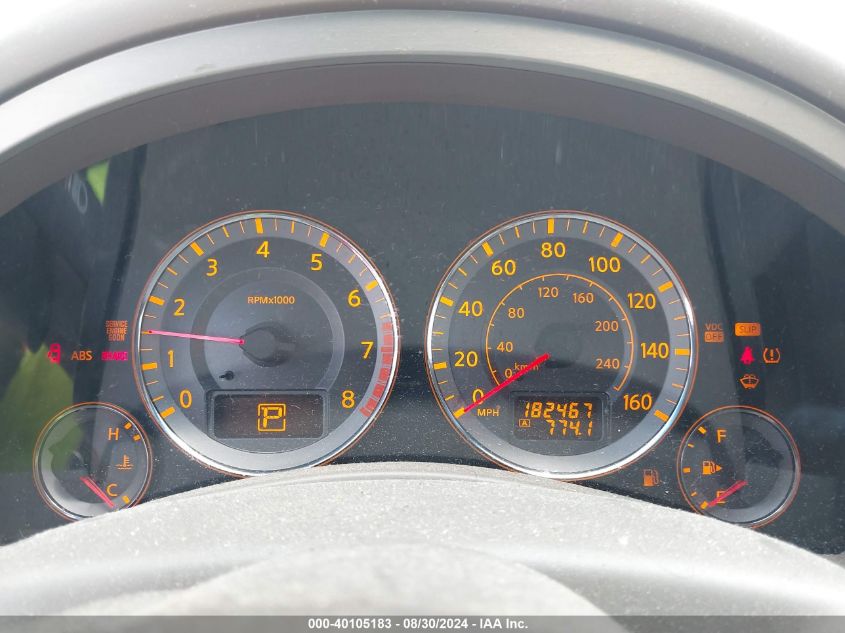 2008 Infiniti Fx35 VIN: JNRAS08U78X103473 Lot: 40105183