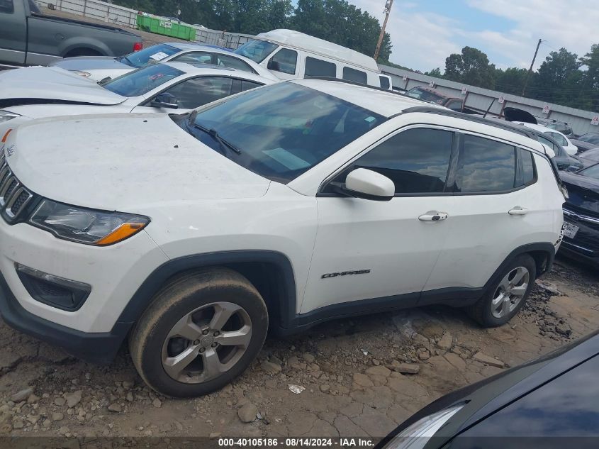 2018 Jeep Compass Latitude 4X4 VIN: 3C4NJDBBXJT314591 Lot: 40105186