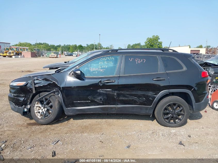 2017 Jeep Cherokee Sport Fwd VIN: 1C4PJLAB3HW619617 Lot: 40105195