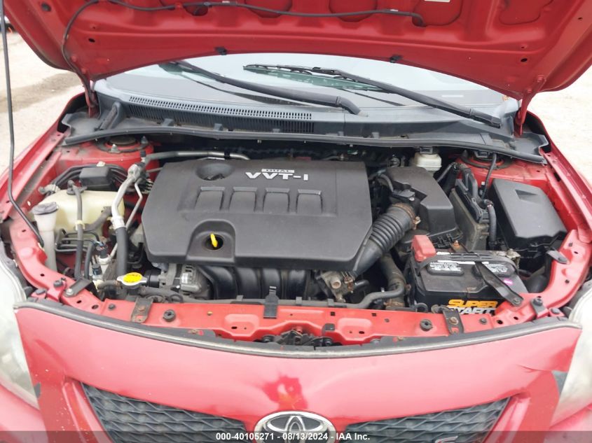 2010 Toyota Corolla S VIN: 2T1BU4EE9AC318876 Lot: 40105271