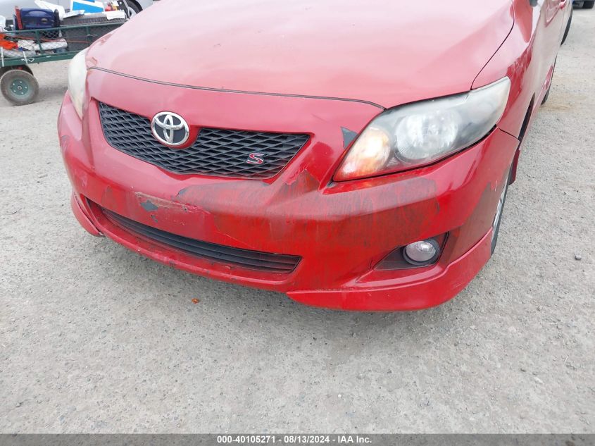 2010 Toyota Corolla S VIN: 2T1BU4EE9AC318876 Lot: 40105271
