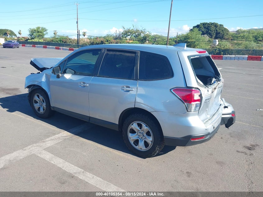 VIN JF2SJAAC3HH532474 2017 SUBARU FORESTER 2.5I