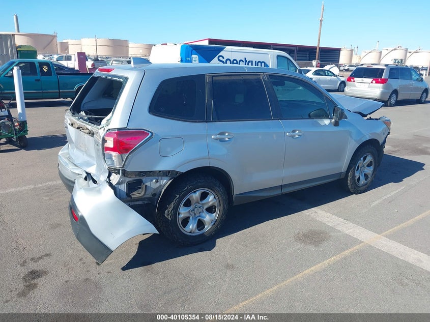 VIN JF2SJAAC3HH532474 2017 SUBARU FORESTER 2.5I