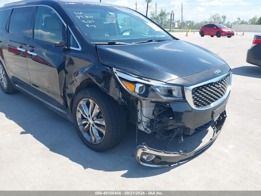 2016 Kia Sedona Sx Luxury VIN: KNDME5C12G6160540 Lot: 40105408