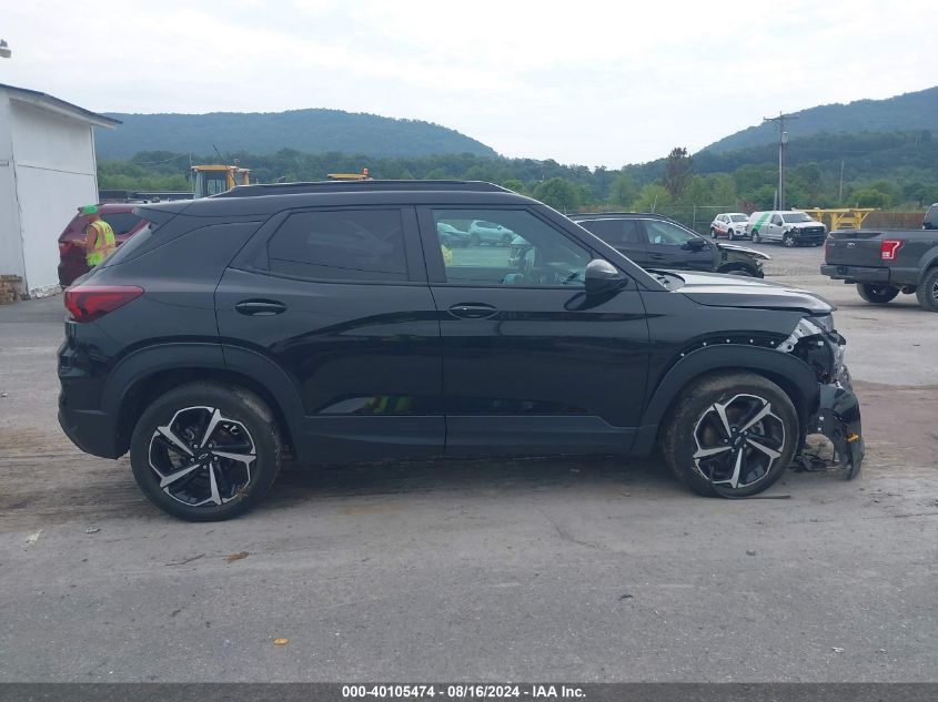 2022 Chevrolet Trailblazer Awd Rs VIN: KL79MUSL7NB083543 Lot: 40105474