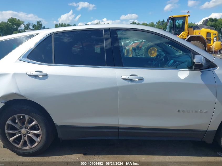 2018 Chevrolet Equinox Lt VIN: 3GNAXSEV8JL306889 Lot: 40105482