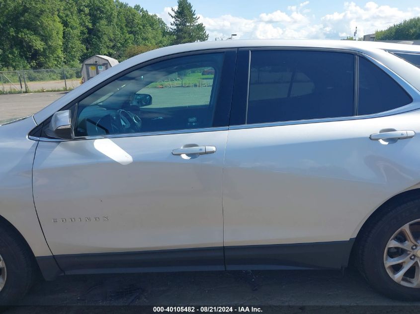 2018 Chevrolet Equinox Lt VIN: 3GNAXSEV8JL306889 Lot: 40105482