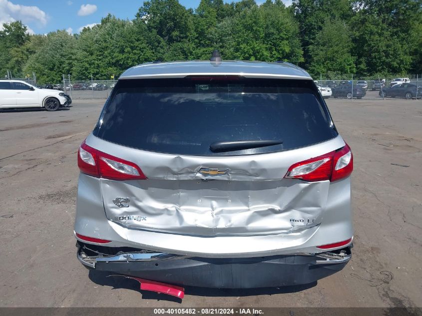 2018 Chevrolet Equinox Lt VIN: 3GNAXSEV8JL306889 Lot: 40105482