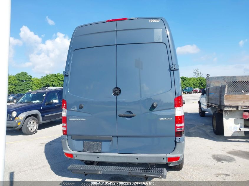 2018 Mercedes-Benz Sprinter 2500 Standard Roof V6 VIN: WD3PE7CD0JP637822 Lot: 40105492