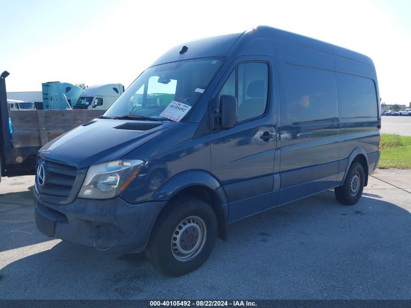 2018 Mercedes-Benz Sprinter 2500 Standard Roof V6 VIN: WD3PE7CD0JP637822 Lot: 40105492