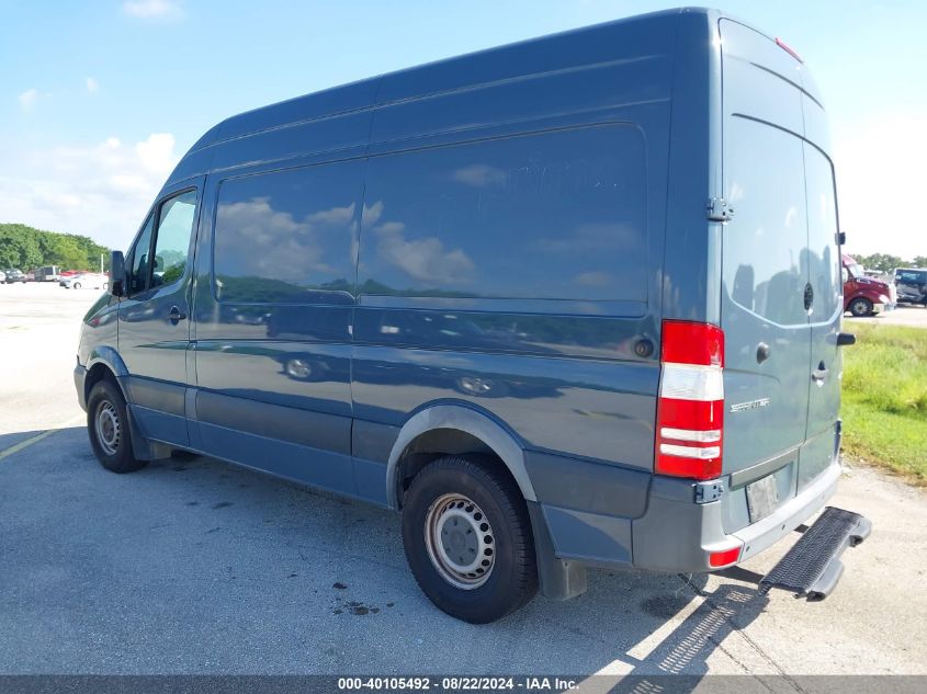 2018 Mercedes-Benz Sprinter 2500 Standard Roof V6 VIN: WD3PE7CD0JP637822 Lot: 40105492