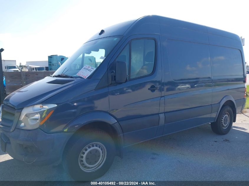 2018 Mercedes-Benz Sprinter 2500 Standard Roof V6 VIN: WD3PE7CD0JP637822 Lot: 40105492