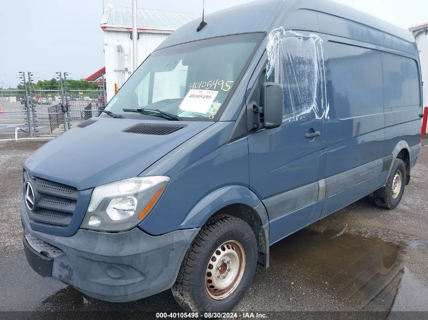 2018 Mercedes-Benz Sprinter 2500 Standard Roof V6 VIN: WD3PE7CD2JP630791 Lot: 40105495