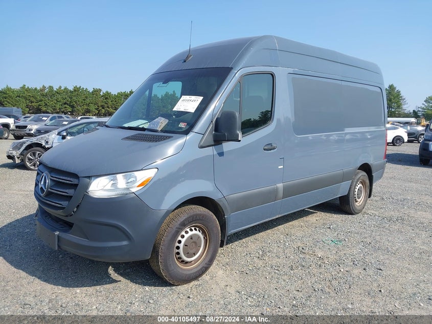2019 Mercedes-Benz Sprinter 2500 High Roof V6/Standard Roof V6 VIN: WD4PF0CD3KP101657 Lot: 40105497