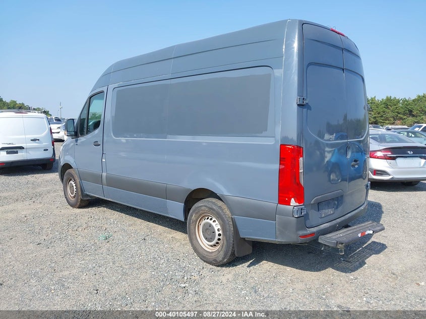 2019 Mercedes-Benz Sprinter 2500 High Roof V6/Standard Roof V6 VIN: WD4PF0CD3KP101657 Lot: 40105497