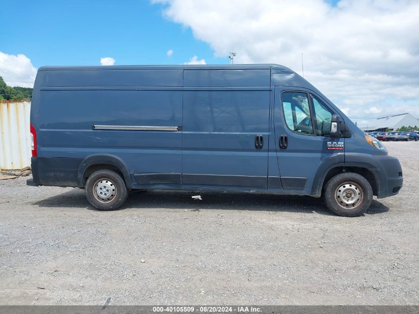 2020 Ram Promaster 3500 Cargo Van High Roof 159 Wb Ext VIN: 3C6URVJG5LE112991 Lot: 40105509