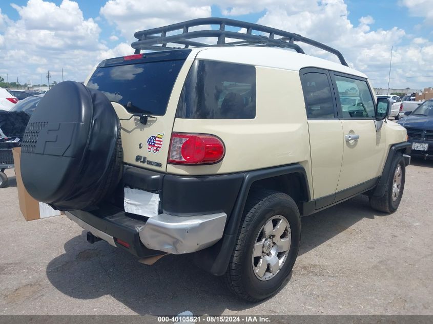 2008 Toyota Fj Cruiser VIN: JTEZU11F98K003625 Lot: 40947920