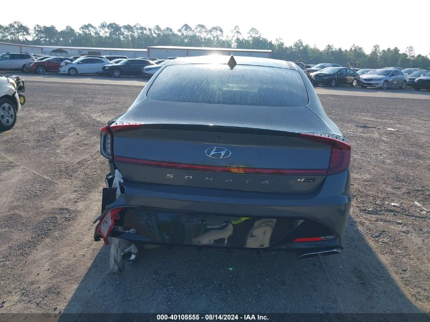 2022 Hyundai Sonata N Line VIN: KMHL14JC0NA220634 Lot: 40105555