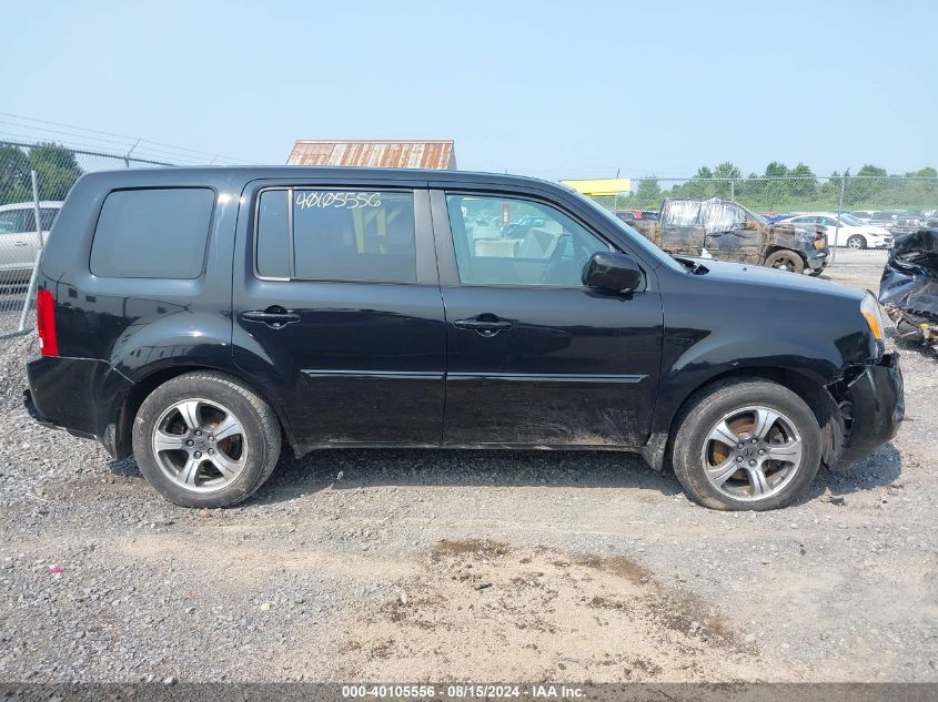 5FNYF4H37FB027519 2015 Honda Pilot Se