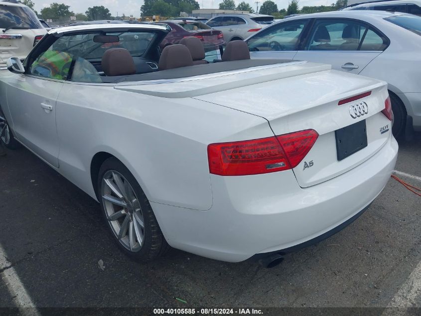 2015 Audi A5 2.0T Premium VIN: WAUCFAFH3FN013476 Lot: 40105585