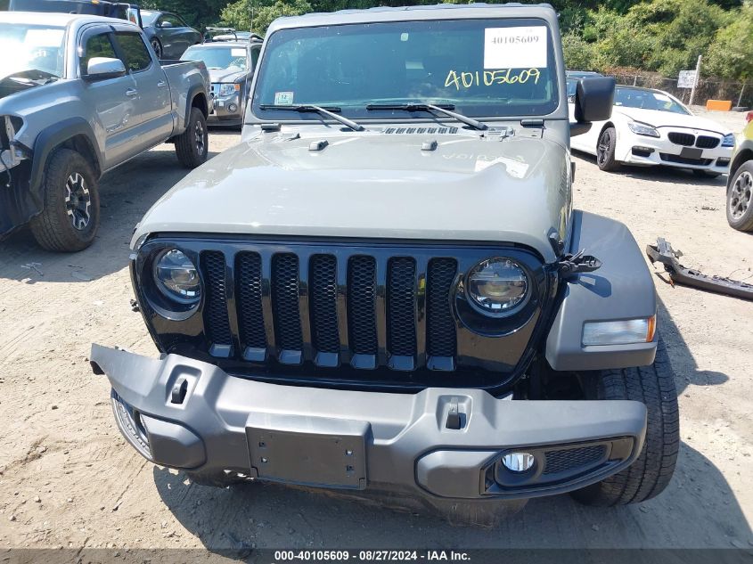 2021 Jeep Wrangler Unlimited Willys 4X4 VIN: 1C4HJXDN7MW521931 Lot: 40105609