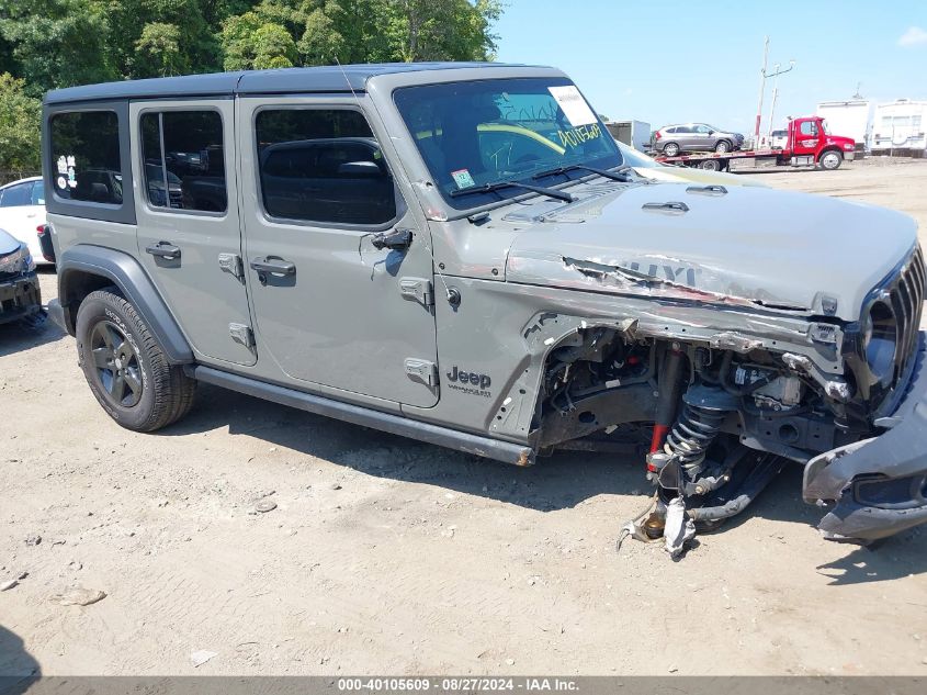 2021 Jeep Wrangler Unlimited Willys 4X4 VIN: 1C4HJXDN7MW521931 Lot: 40105609