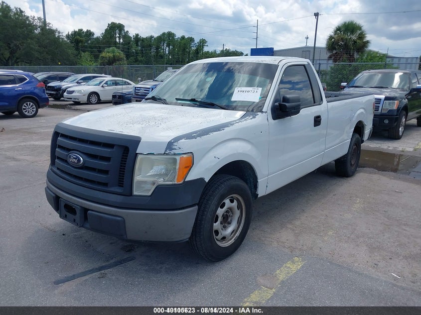 Vin: 1ftmf1cm2ckd53322, lot: 40593307, ford f-150 xl 20122