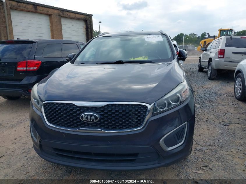 2017 Kia Sorento 2.4L Lx VIN: 5XYPG4A32HG245611 Lot: 40105647