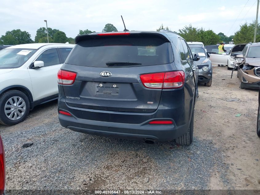 2017 Kia Sorento 2.4L Lx VIN: 5XYPG4A32HG245611 Lot: 40105647