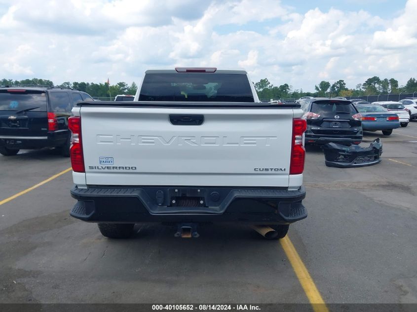 2022 Chevrolet Silverado 2500Hd 4Wd Standard Bed Custom VIN: 2GC4YME76N1209911 Lot: 40105652