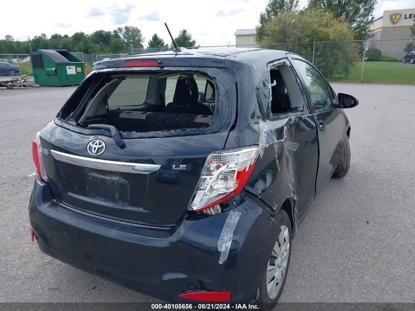 2013 Toyota Yaris Le VIN: JTDJTUD36DD564225 Lot: 40105656