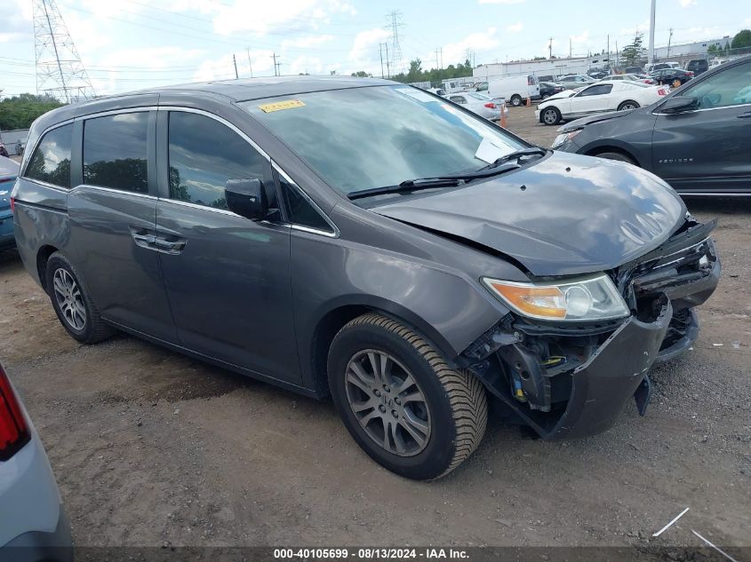 2012 Honda Odyssey Ex-L VIN: 5FNRL5H6XCB035638 Lot: 40105699