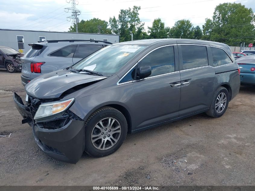 2012 Honda Odyssey Ex-L VIN: 5FNRL5H6XCB035638 Lot: 40105699