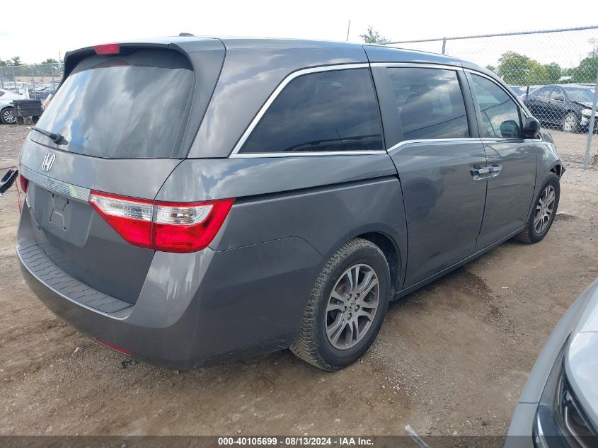 2012 Honda Odyssey Ex-L VIN: 5FNRL5H6XCB035638 Lot: 40105699