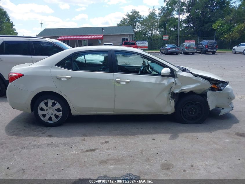 2017 Toyota Corolla Le VIN: 5YFBURHE9HP720223 Lot: 40105712