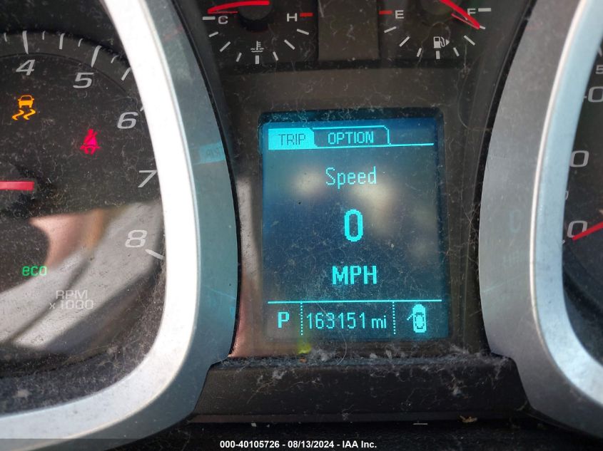 2013 Chevrolet Equinox 2Lt VIN: 2GNFLNEK6D6153270 Lot: 40105726