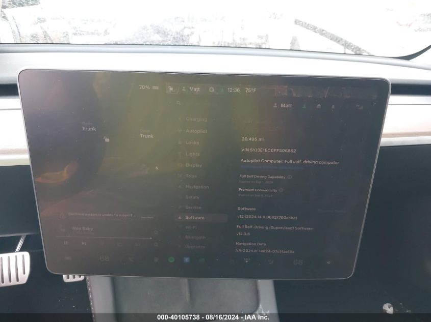 5YJ3E1EC0PF506852 2023 TESLA MODEL 3 - Image 18