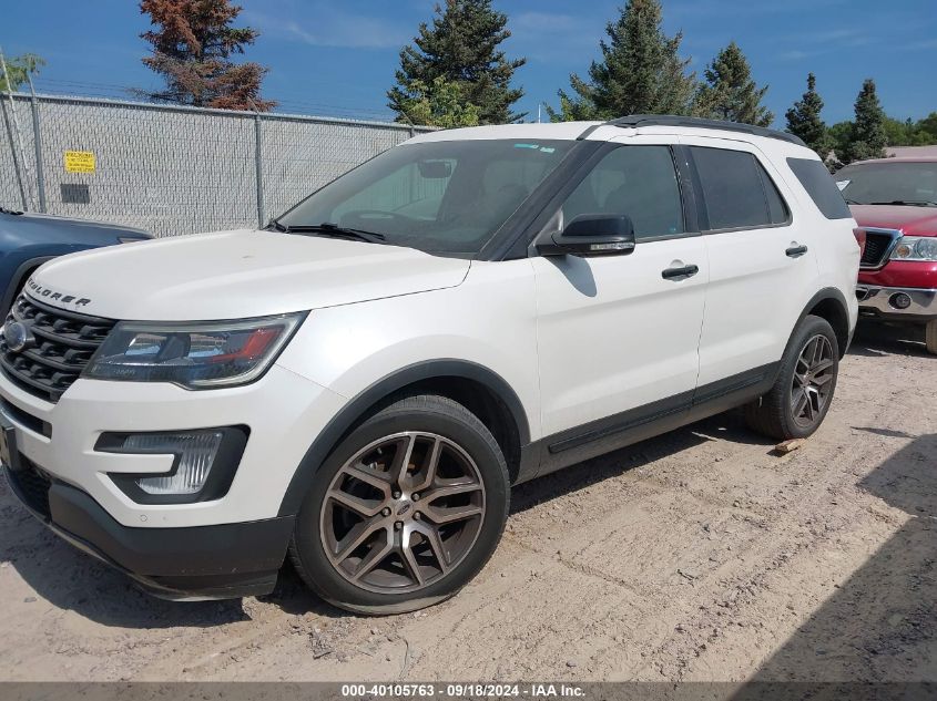 1FM5K8GT4HGC58597 2017 FORD EXPLORER - Image 2